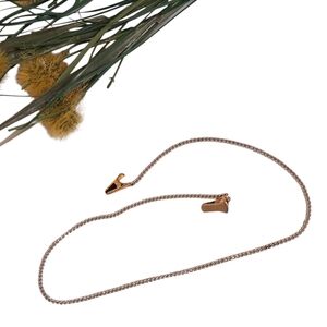 VINTAGE 1960S GOLD & SILVER EYEGLASS CLIP/HOLDER 23" 👓